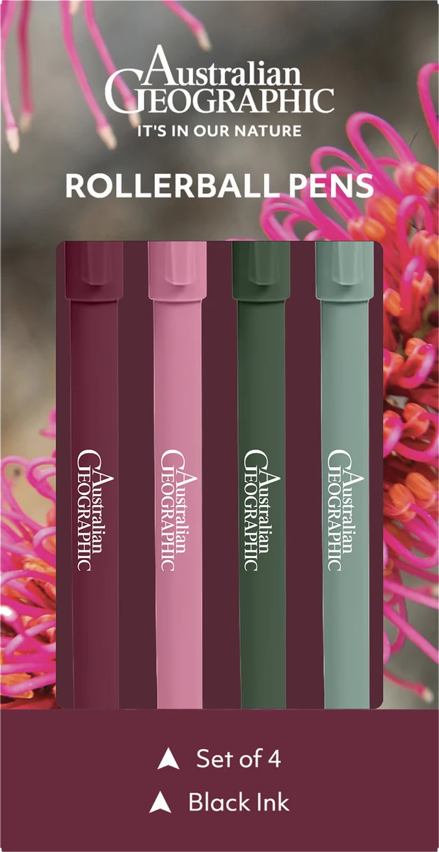 Australian Geographic Pens (Set of 4)