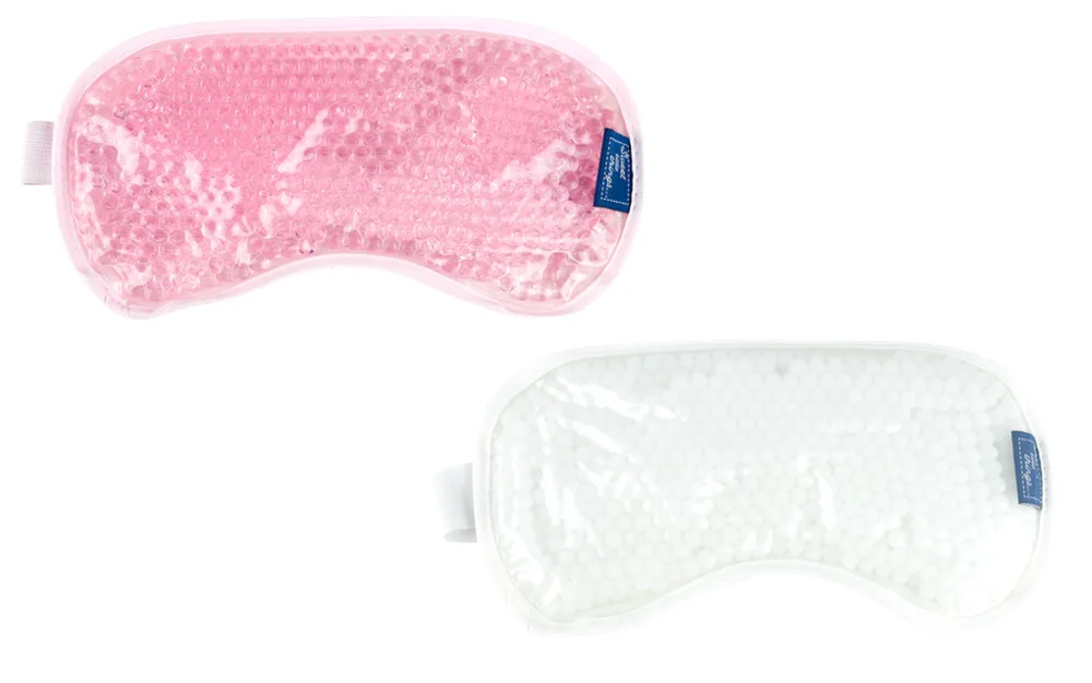Sweet Little Things® Gel Bead Eye Mask - Pink, White