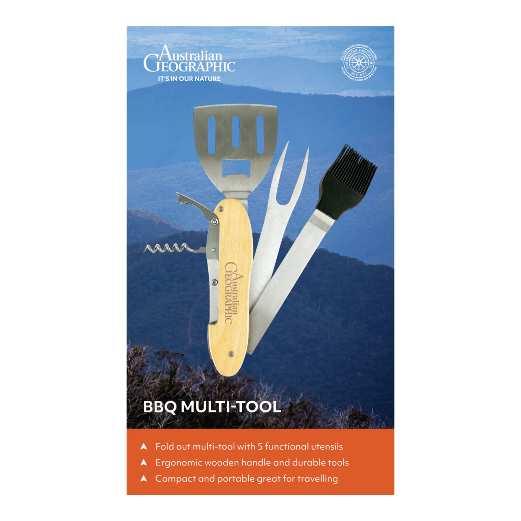 Australian Geographic BBQ Multi-Tool