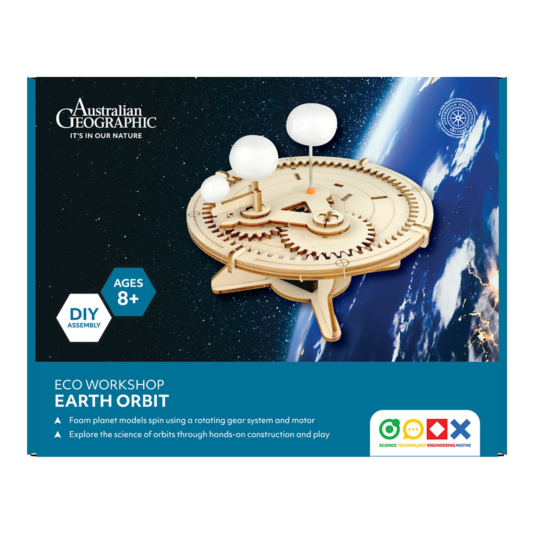 Australian Geographic STEM Eco Workshop Earth Orbit