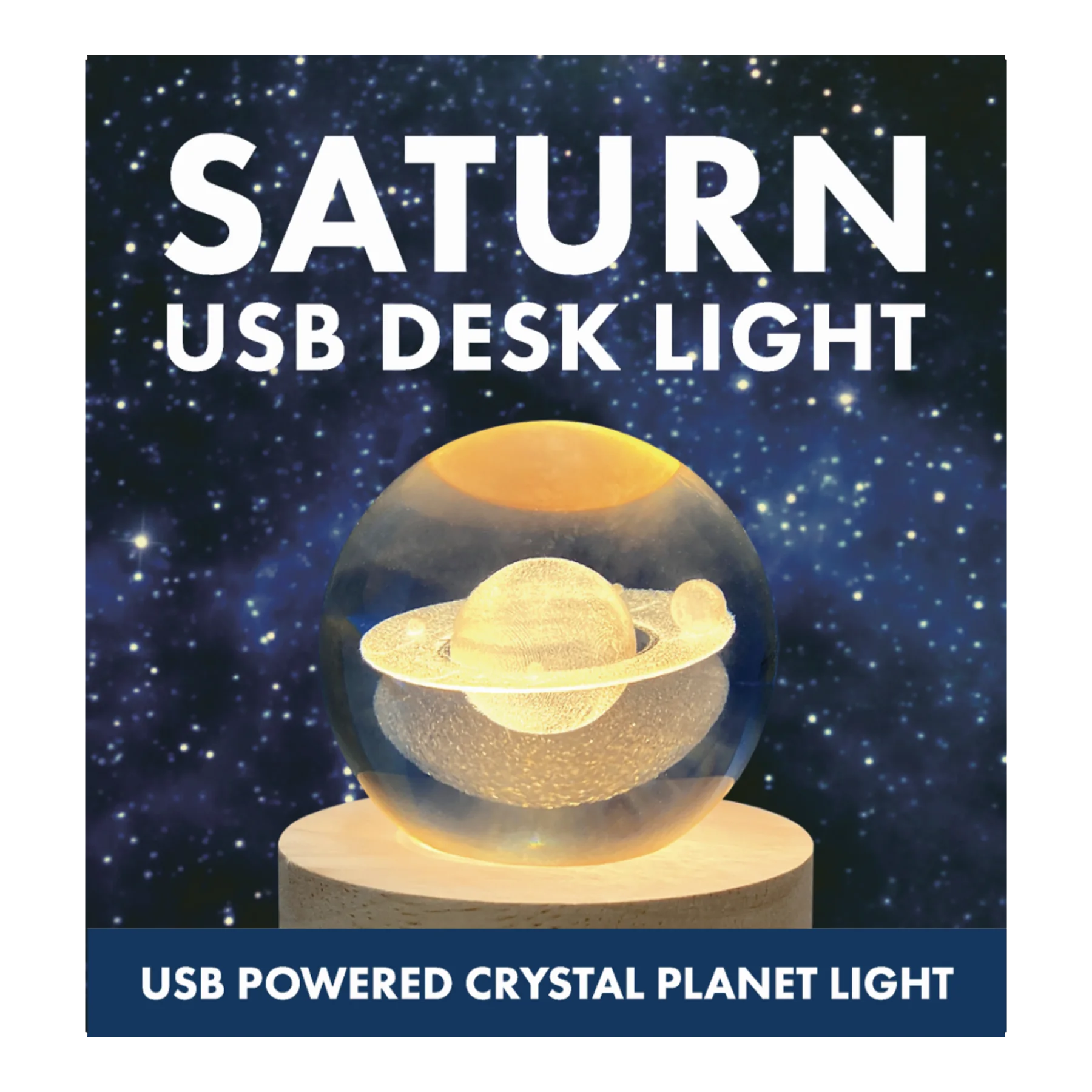 USB Saturn Desk Light