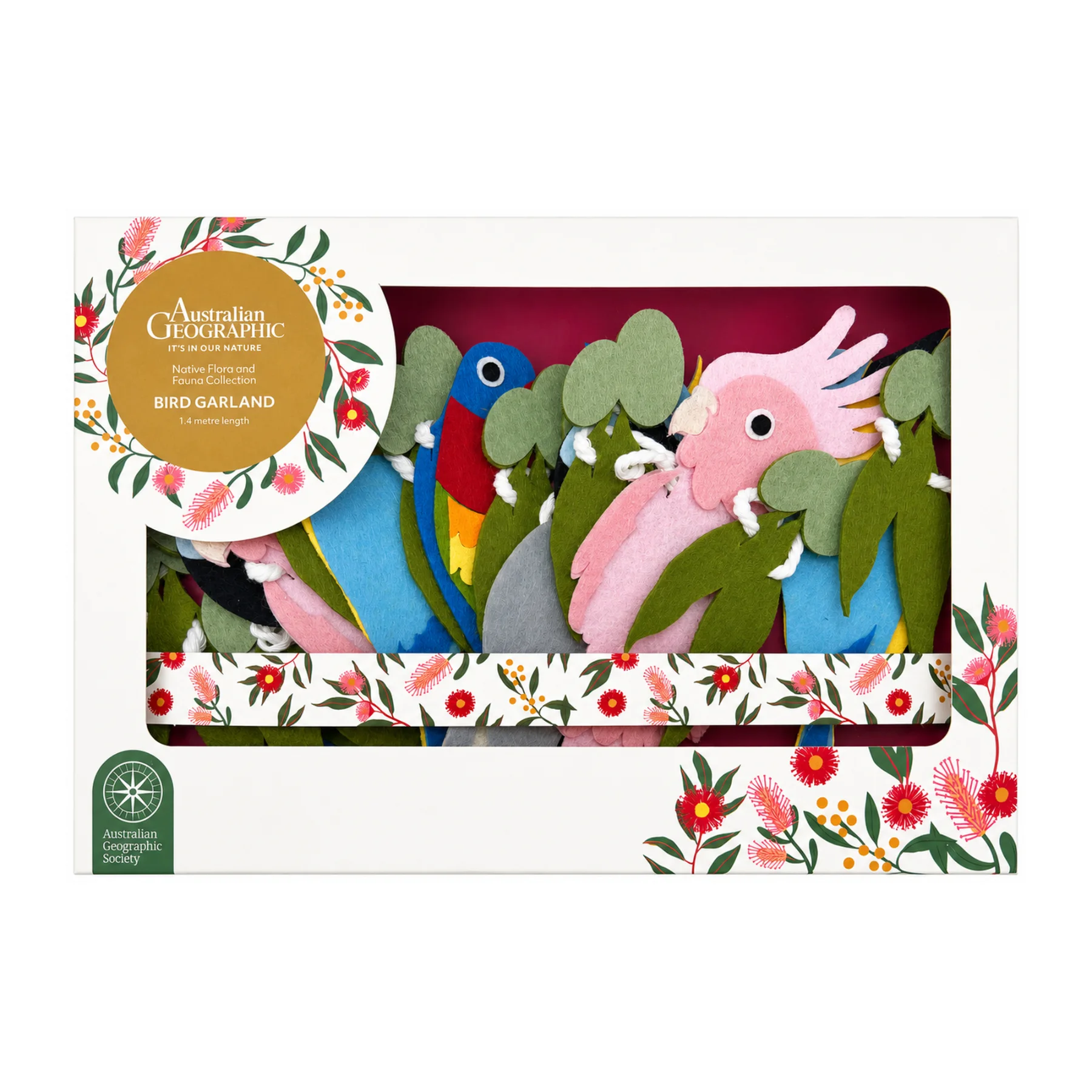 Australian Geographic Bird Garland (No Hats)