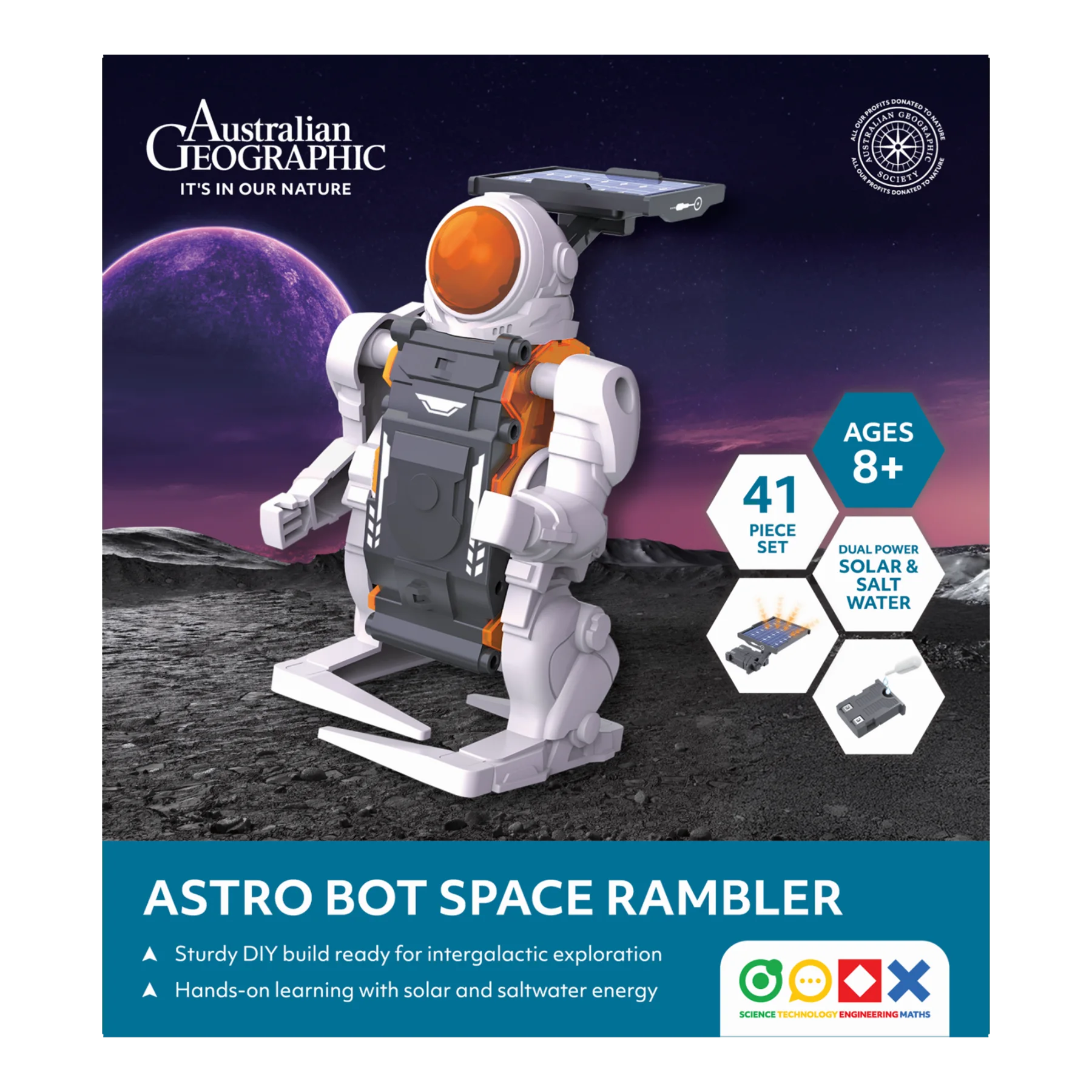 Australian Geographic STEM Space Rambler - Astro Bot