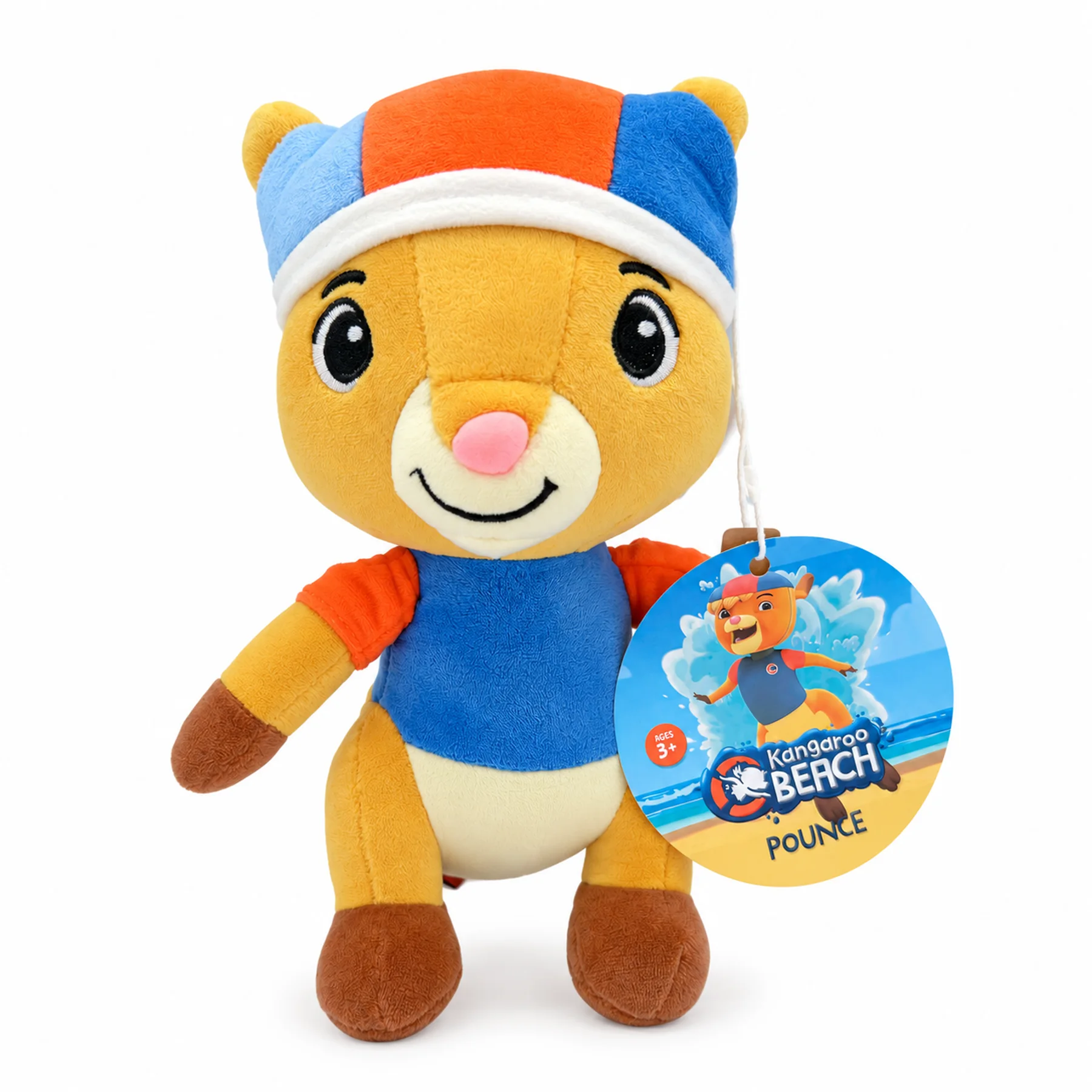 Kangaroo Beach Plush - Collection - Pounce Kangaroo, Gemma Platypus