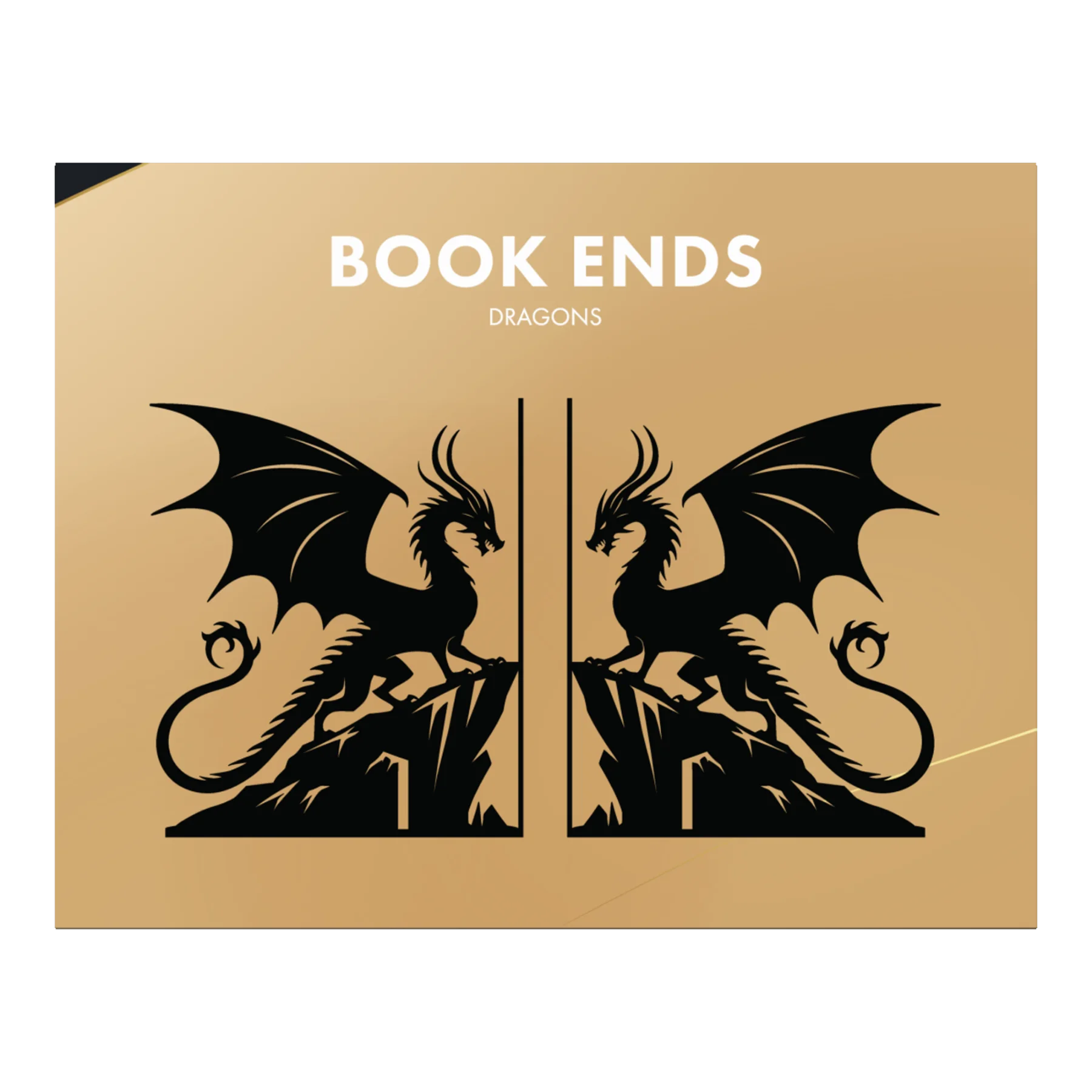 Book Ends - Dragon