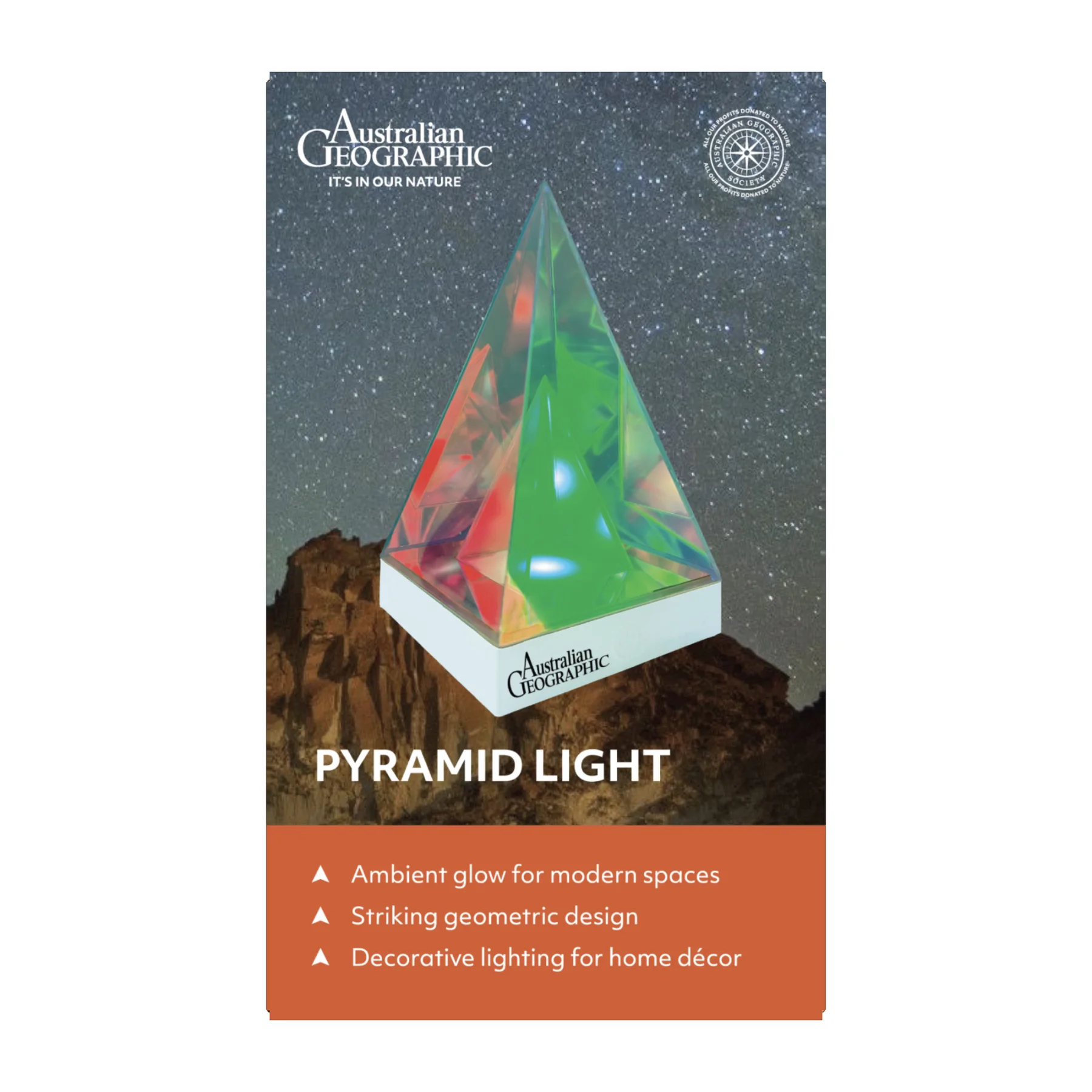 Australian Geographic Pyramid Light