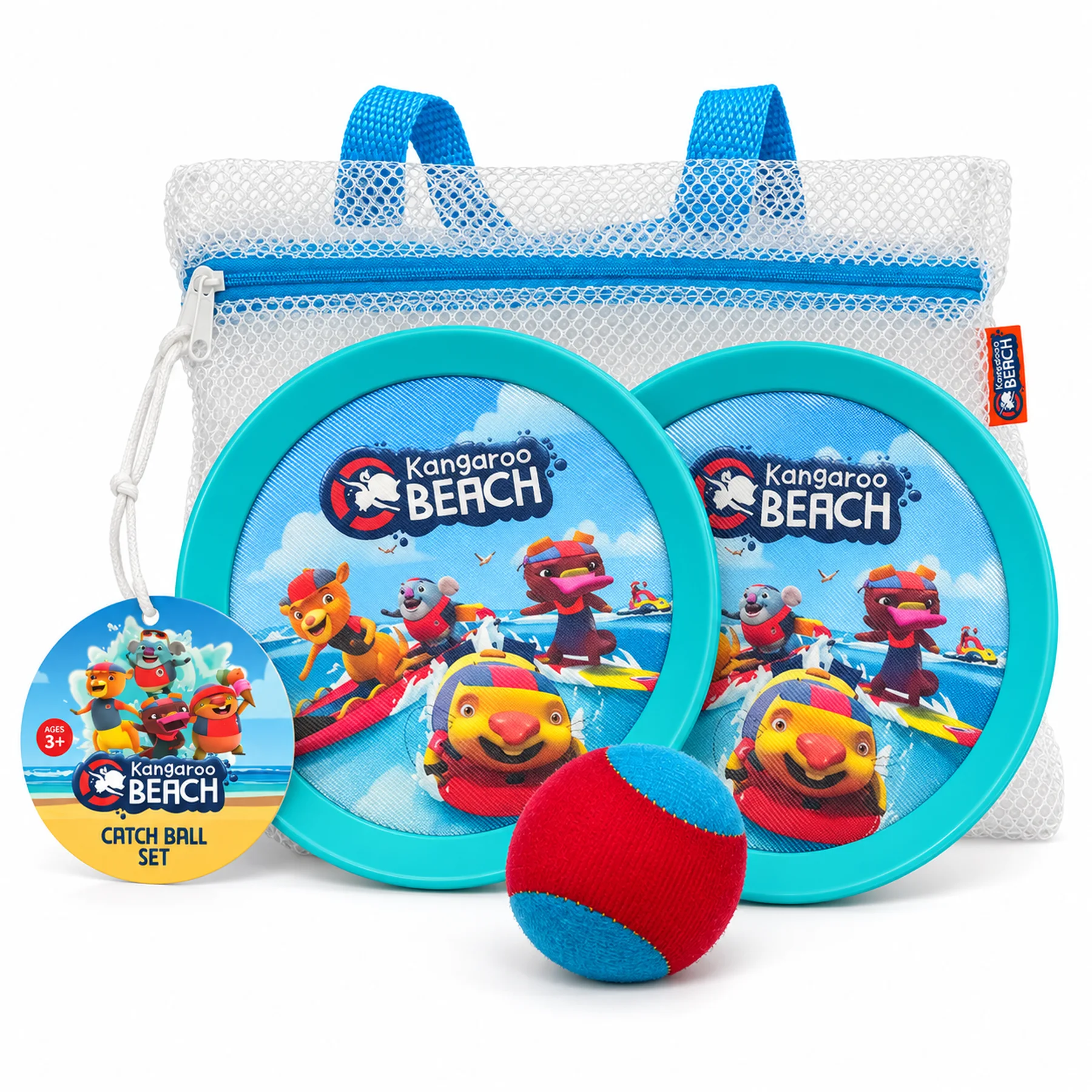 Kangaroo Beach Velcro Catch Game
