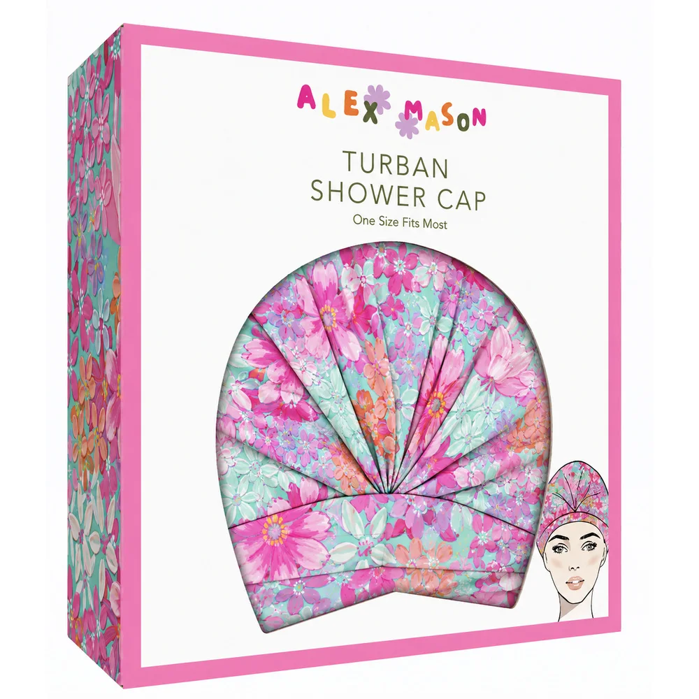 Alex Mason Miami Beach Turban Hair Shower Cap
