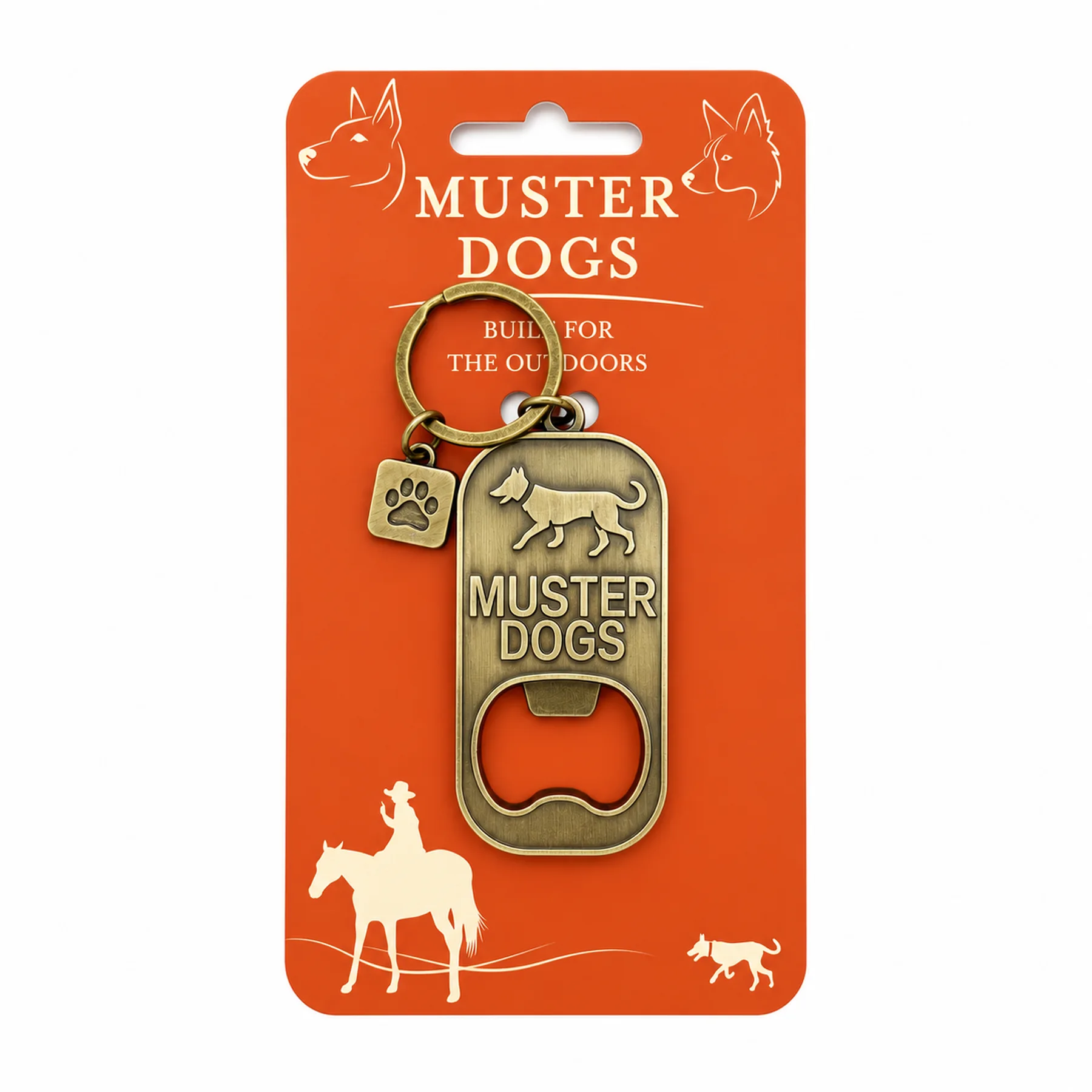 Muster Dogs Key Ring