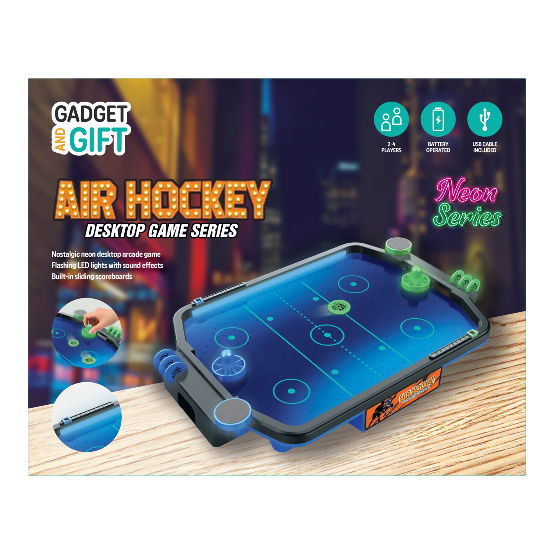 Gadget & Gift Air Hockey