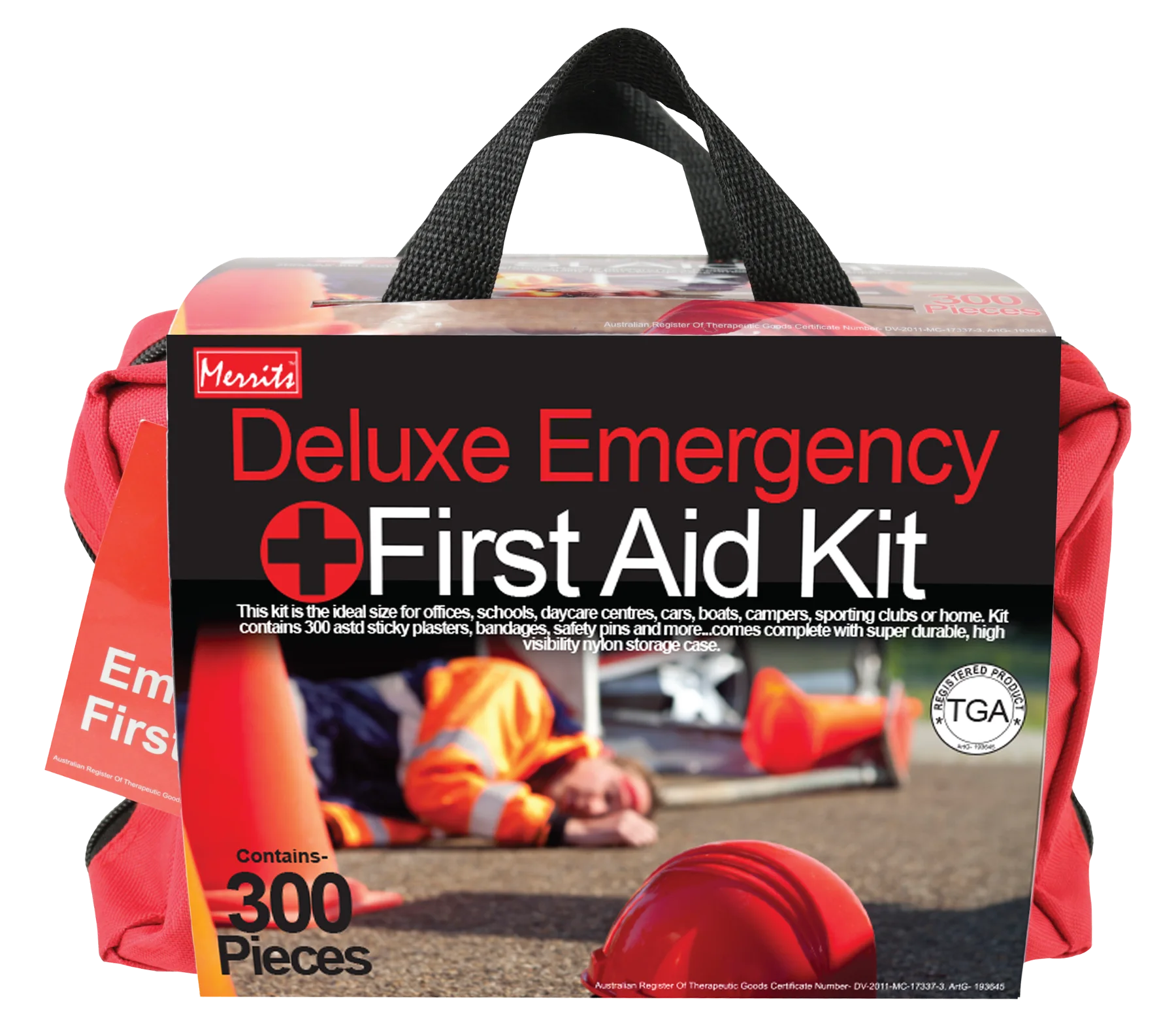 Deluxe Emergency 300 Piece First Aid Kit