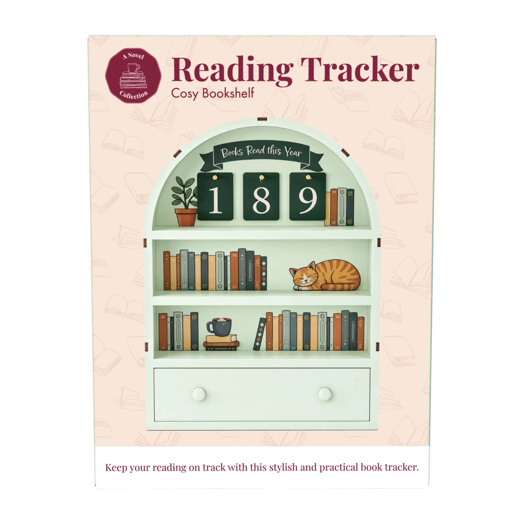 Reading Tracker - Cosy Book Shelf