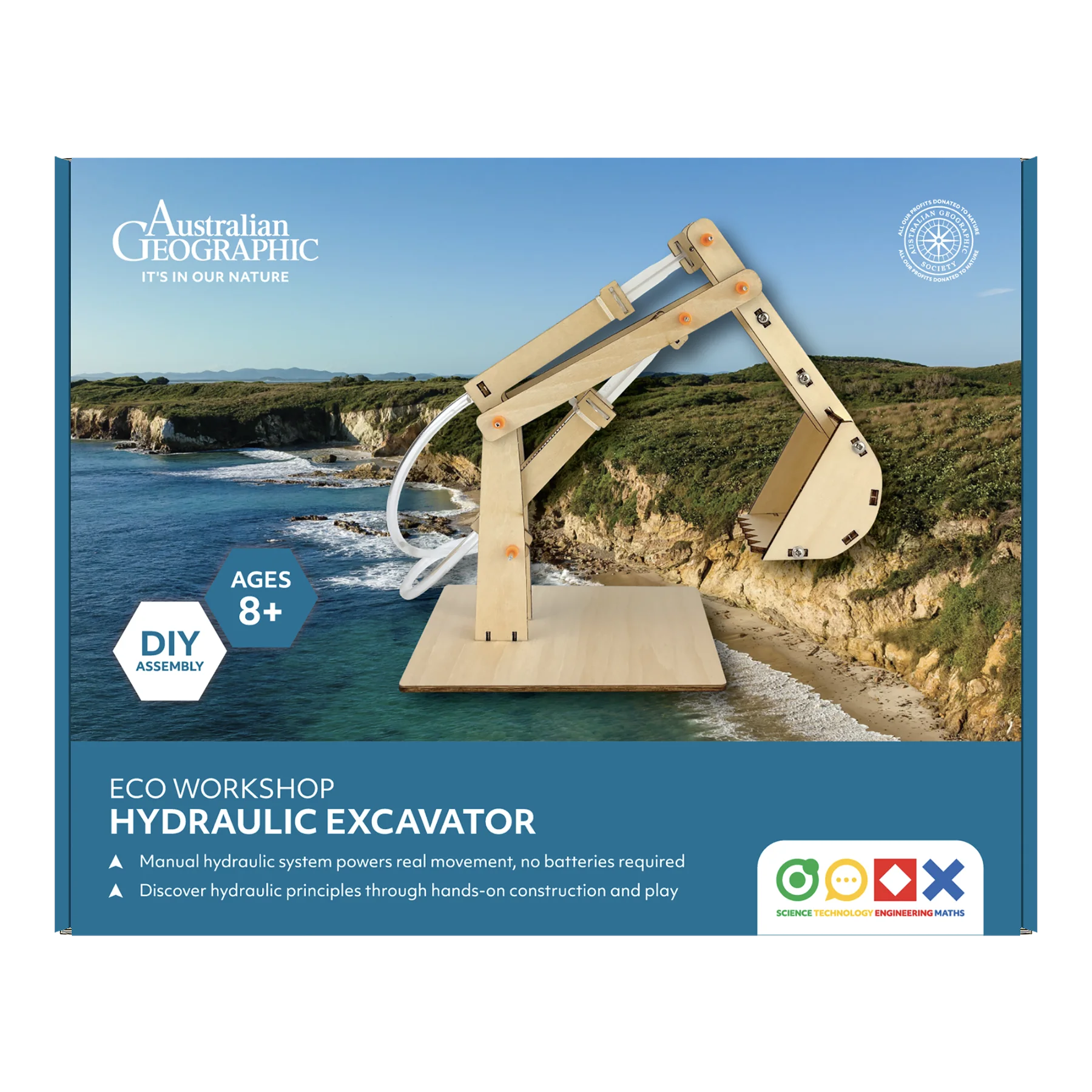 Australian Geographic STEM Eco Workshop Hydraulic Excavator