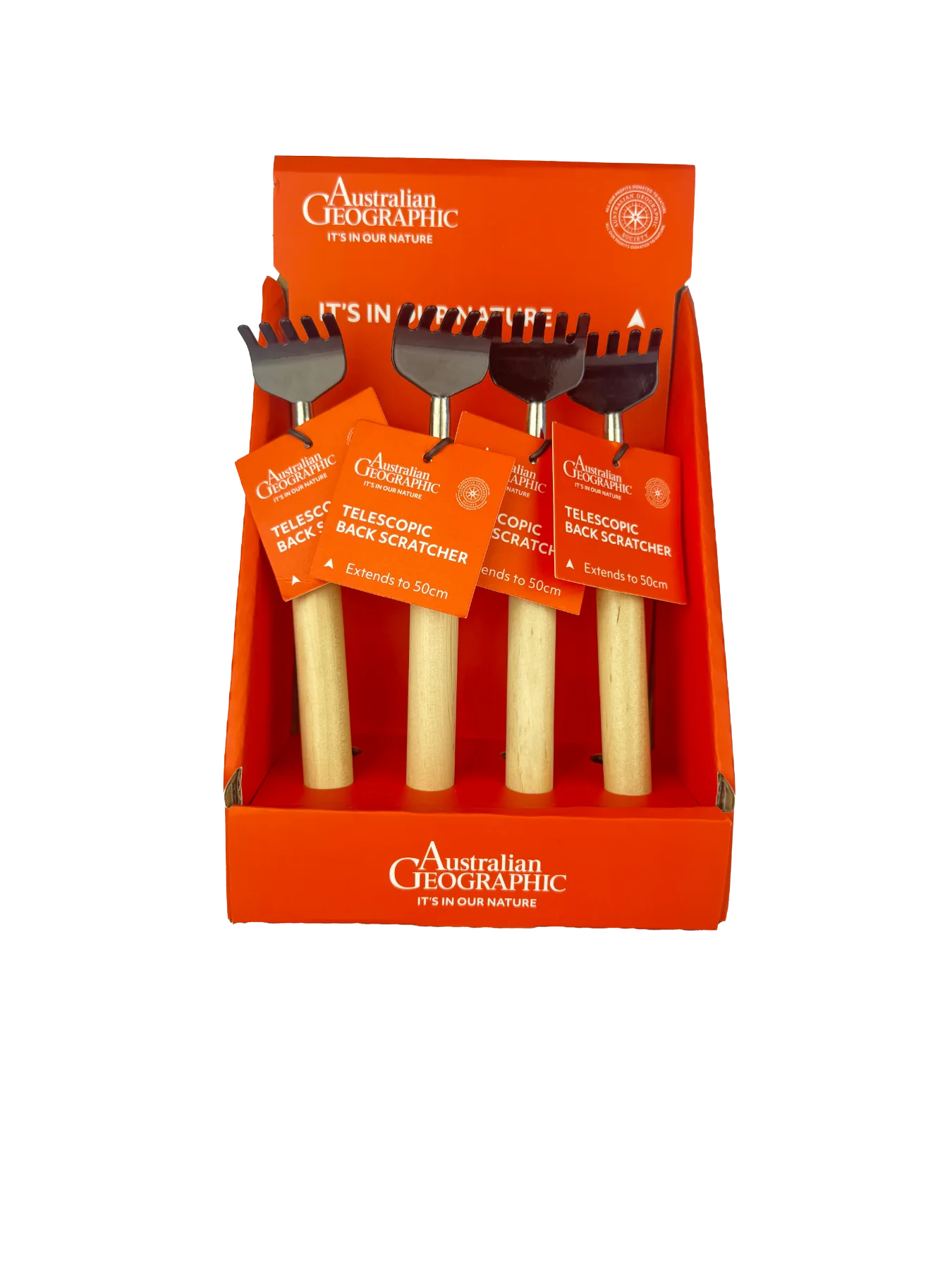 Australian Geographic Telescopic Back Scratcher