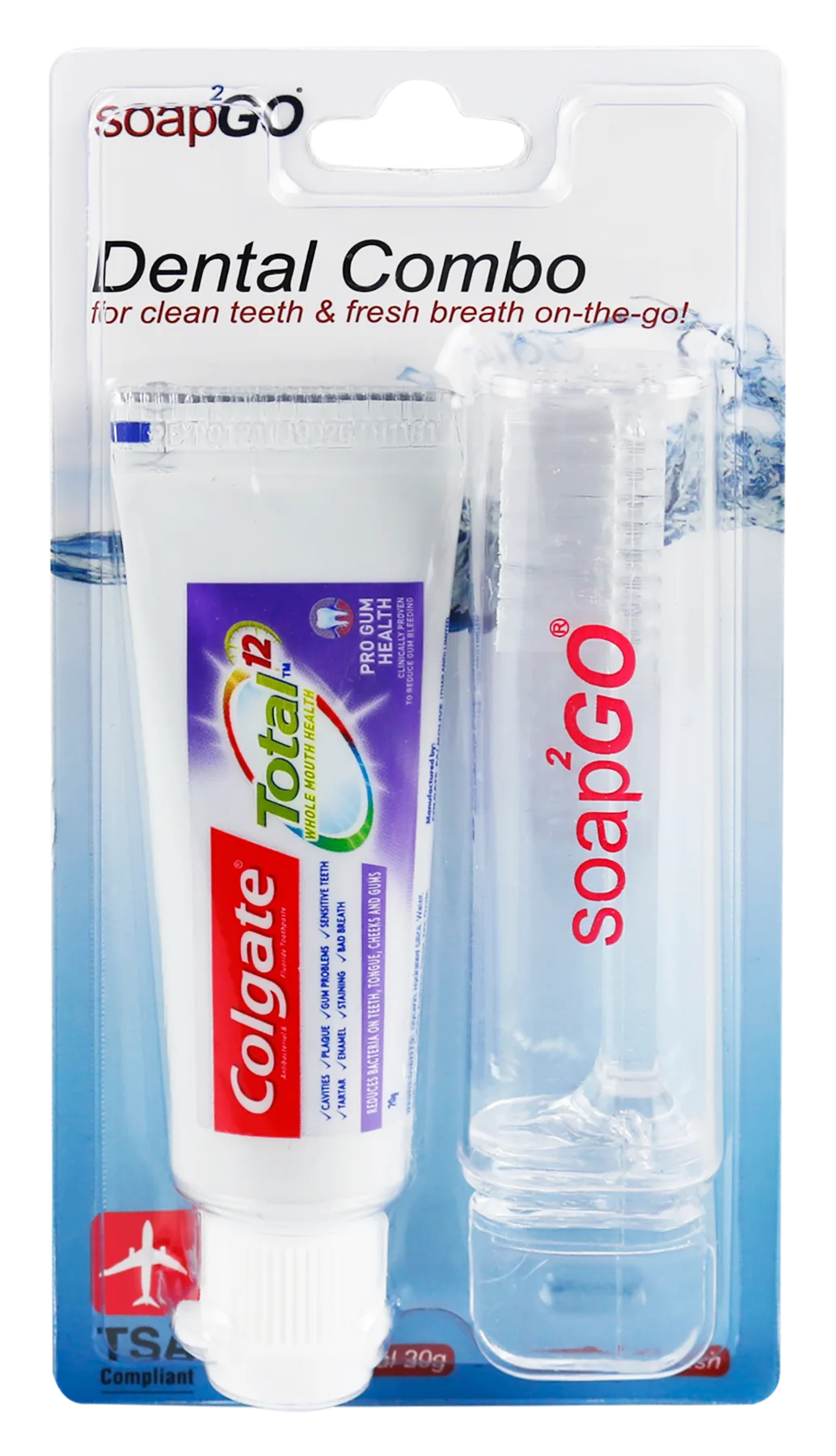 Soap2GO 2 in 1 Dental Combo